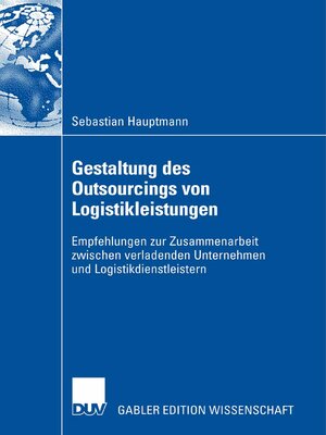 cover image of Gestaltung des Outsourcings von Logistikleistungen